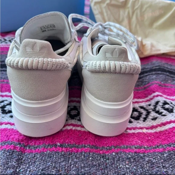 IVY PARK White and Cream Platform Sneakers - Picture 3 of 5
